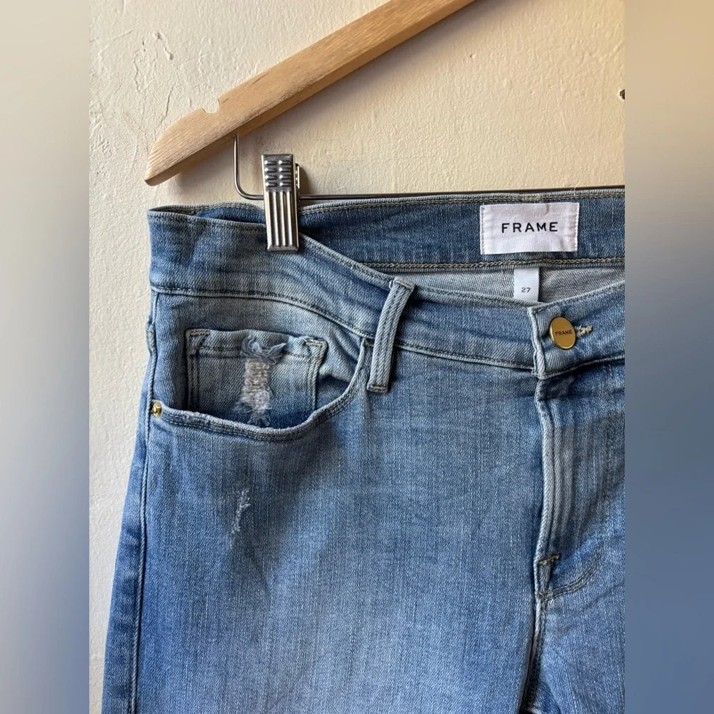 Frame Denim Women's Le Garçon Overturn Jeans